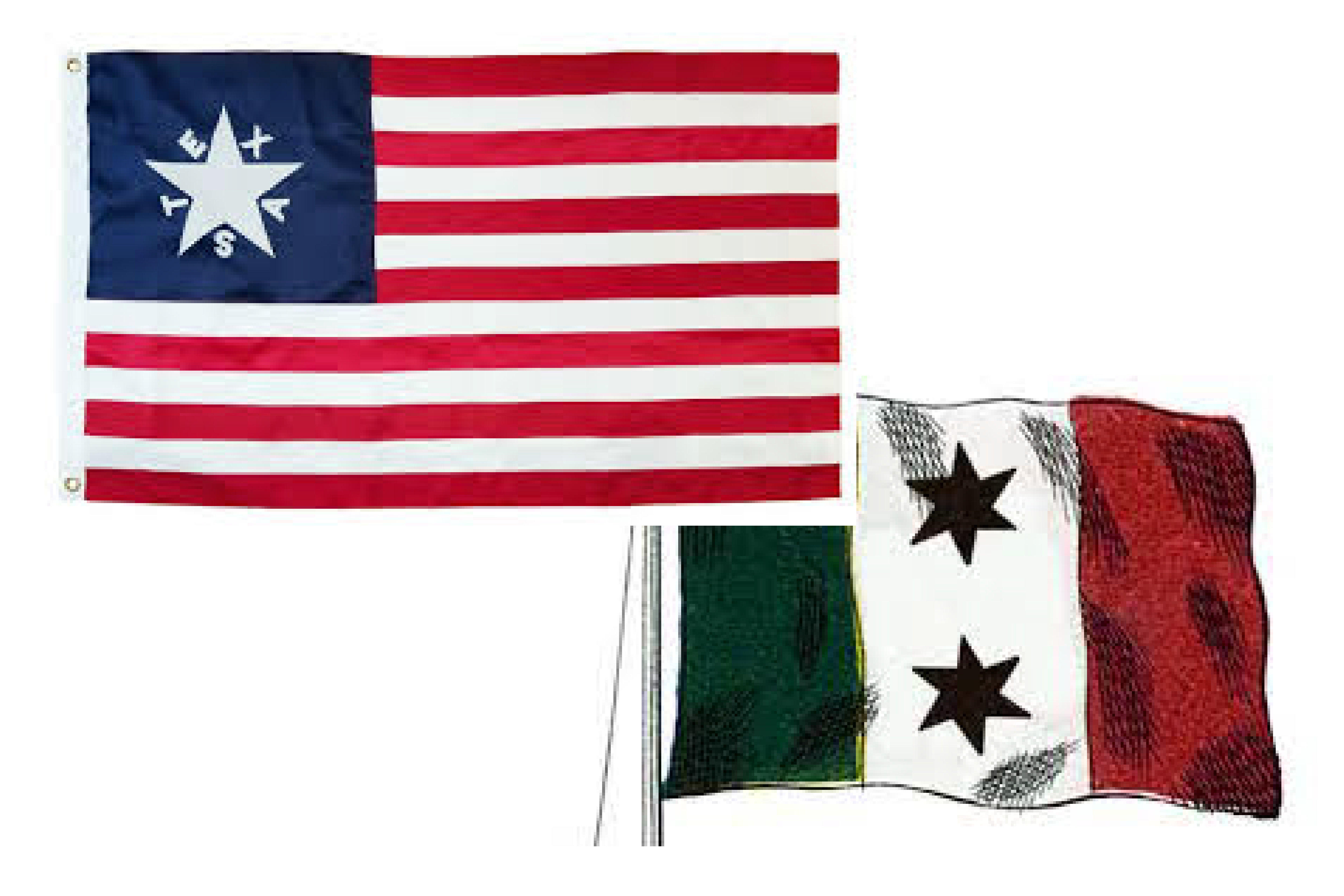 Flags Over the Alamo