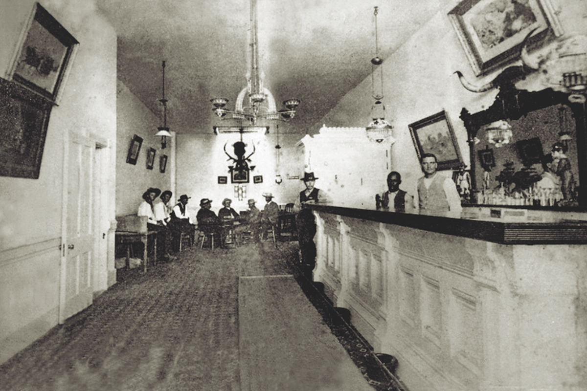 The Long Branch Saloon in Dodge City, Kansas