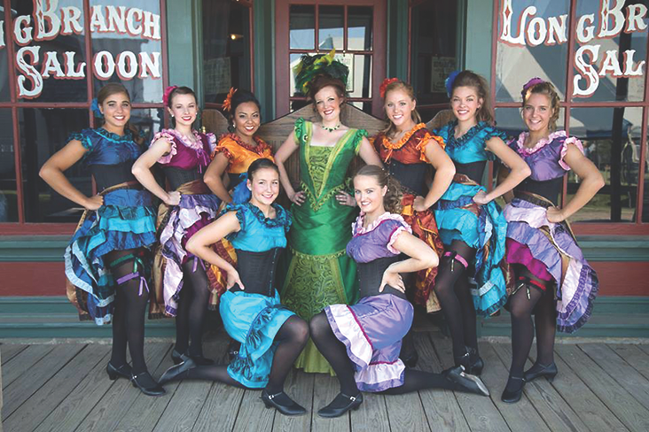 Miss Kitty's Girls, Long Branch Saloon, Boot Hill Museum, Dodge